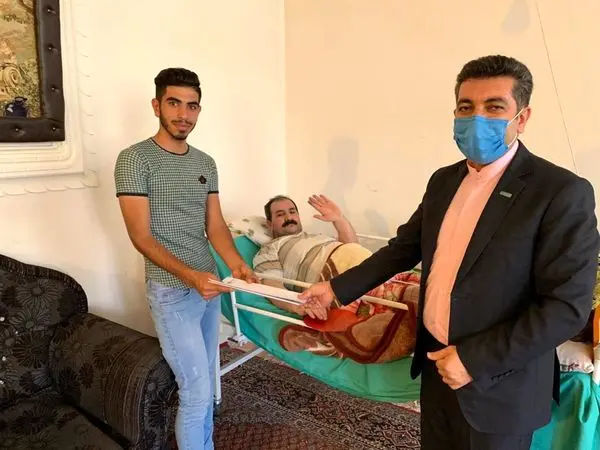 پرداخت خسارت ٩ میلیارد ریالی توسط بیمه دی  

