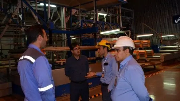 بازدید رییس محیط زیست شهرستان ماهشهر از پتروشیمی شهید تندگویان