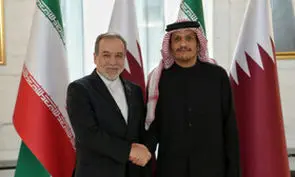 ارائه گزارش تعامل دیپلماتیک اخیر ایران و آمریکا به وزیر خارجه قطر

