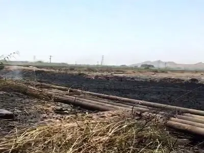 توضیح روابط عمومی شرکت ملی مناطق نفتخیز جنوب درباره حادثه آتش سوزی اطراف خطوط لوله نفت برومی