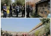 برگزاری مانور اطفای حریق در بازارچه سنتی ستارخان

