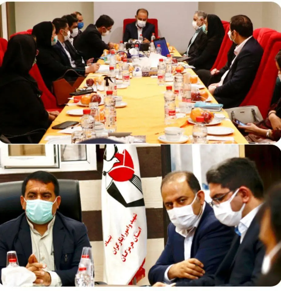  بازدید مدیرعامل شرکت بیمه دی از مدیریت استان هرمزگان

