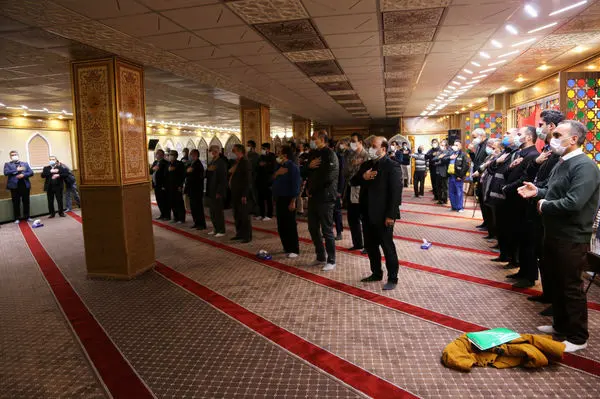 برگزاری مراسم  سوگواری سالگرد شهادت حاج قاسم سلیمانی در  شهرداری منطقه 4

