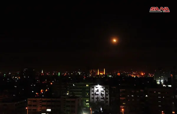 حمله هوایی آمریکا و متحدانش به سوریه