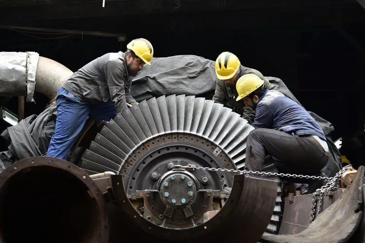 واحد گازی شماره ۵ نیروگاه ری به مدار تولید بازگشت