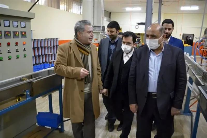 بازدید میدانی فرهادی از طرح های سرمایه گذاری آماده افتتاح دهه فجر منطقه آزاد انزلی

