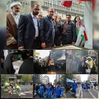 استقبال از پردیس فرهنگی۱۳ آبان درمنطقه۶