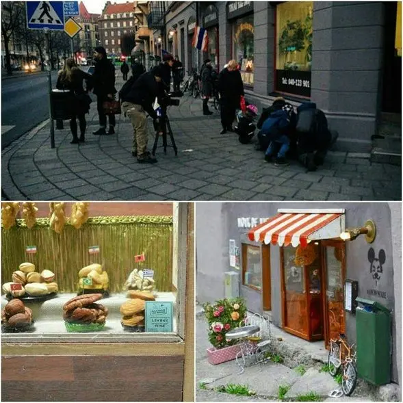 پسته های ایرانی در رستوران های عجیب سوئد!+عکس
