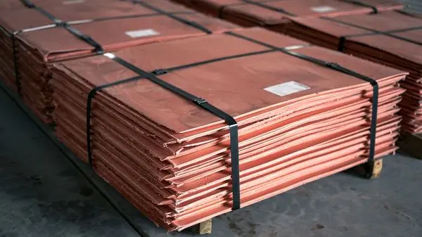 کاتد مس و دولومیت فرآوری شده