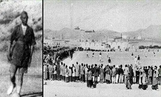 اولین مسابقه فوتبال در دوره قاجار+عکس