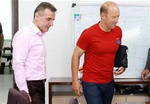 جلسه انصاری فرد و کالدرون درباره بیرانوند