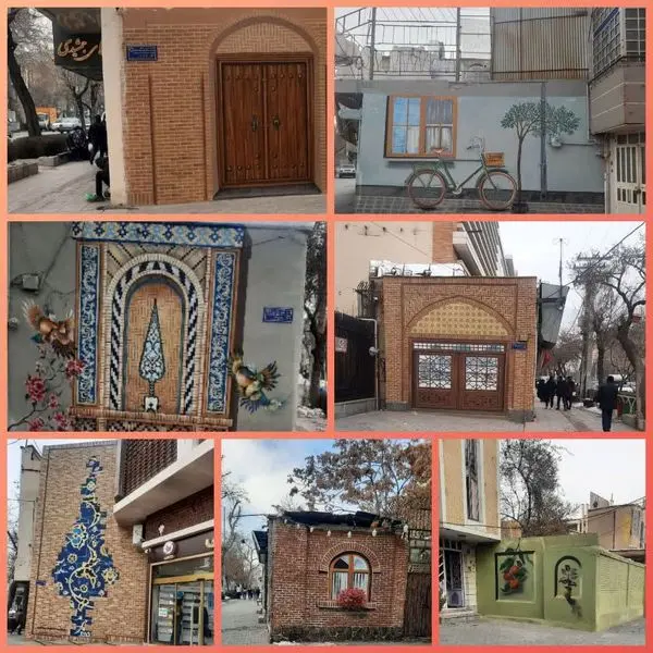 اجرای نقاشی دیواری در سطح شهر اراک