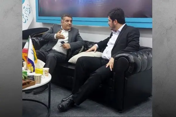 دیدار معاون فنی بیمه آسماری با معاون اقتصادی و سرمایه گذاری سازمان منطقه آزاد کیش در نمایشگاه اکسپو ۲۰۲۴