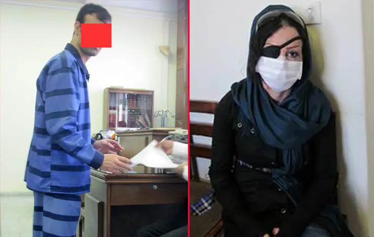 اسیدپاش عاشق پیشه / شیرین چشم و زیبایی اش را از دست داد + عکس