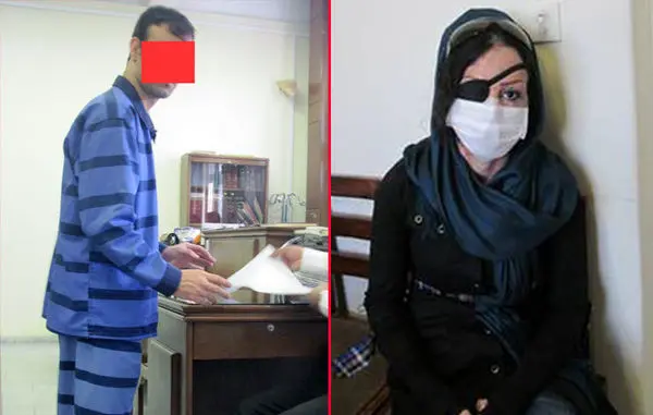 اسیدپاش عاشق پیشه / شیرین چشم و زیبایی اش را از دست داد + عکس