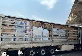 اعزام اولین کاروان حامل تجهیزات به موقعیت شهید همدانی شلمچه