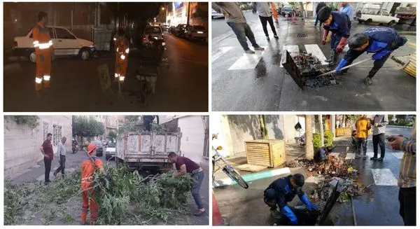 پایش و ارزیابی وضعیت کانالها، انهار وحوضچههای آبگیرتا رفعخطر و پیشگیری از سقوط درختان خشکیده