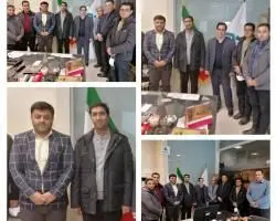 بازدید دکتر کریمی از شعبه کاشان بیمه میهن
