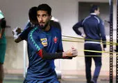 پرسپولیسی ها در سالن بدنسازی هتل تمرین کردند