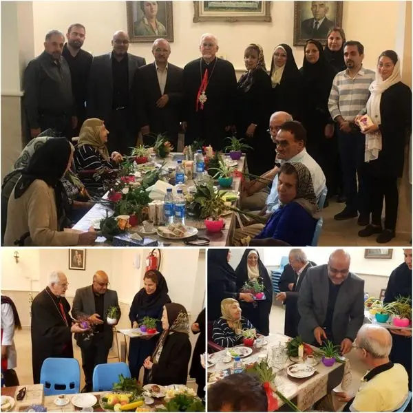 بازدید شهردار ناحیه ۶ از مرکز نگهداری سالمندان چیلوییان