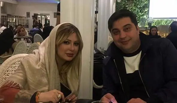 تیپ نیوشا ضیغمی و همسرش در یک رستوران لوکس! + عکس