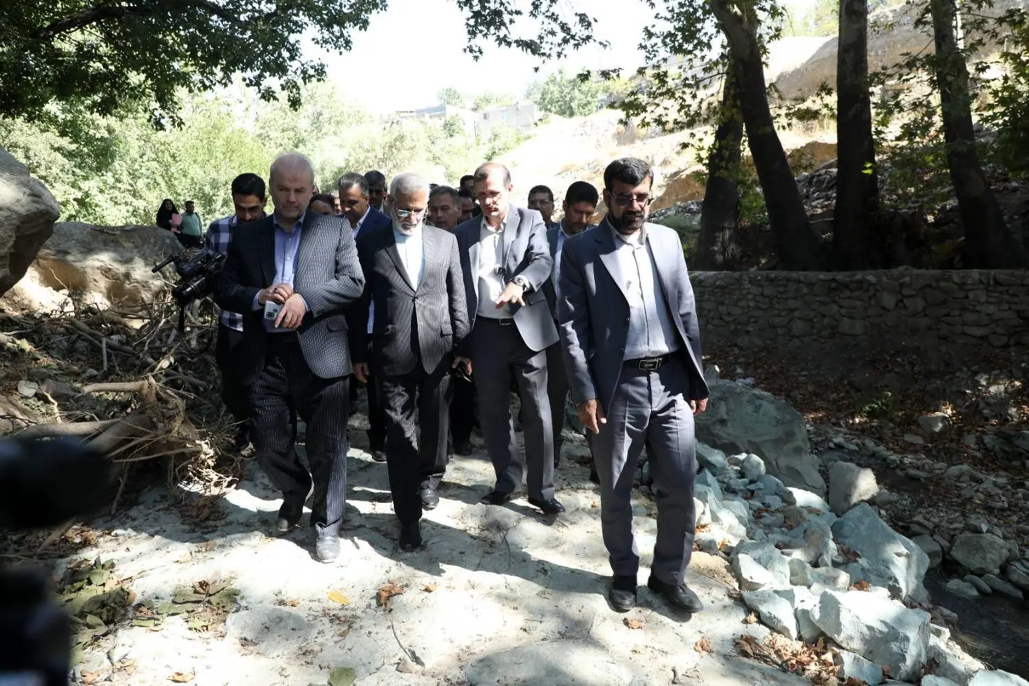 در ساماندهی رود دره فرحزاد ضمن حفظ حقوق ذینفعان در مقابل زیاده خواهان ایستادیم 

