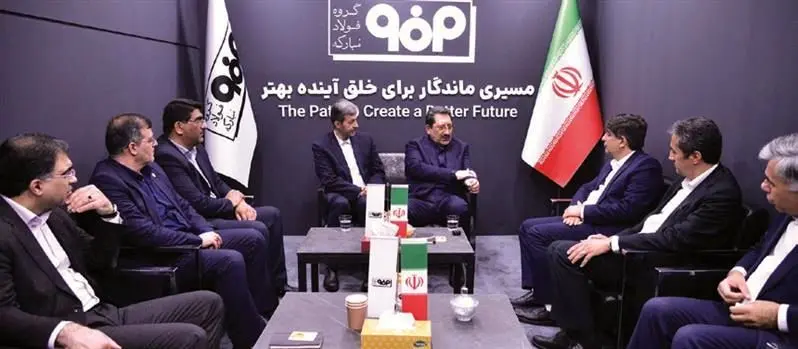 هدف‌گذاری یک میلیارد دلاری صادرات محصولات فولاد مبارکه به‌عنوان بزرگ‌ترین صادرکننده غیرنفتی کشور
