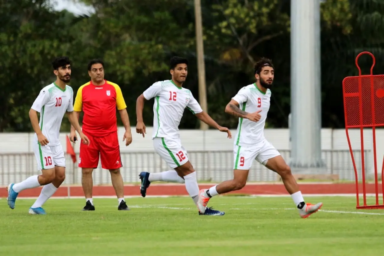 آخرین تمرین امیدها قبل از دیدار با کره جنوبى