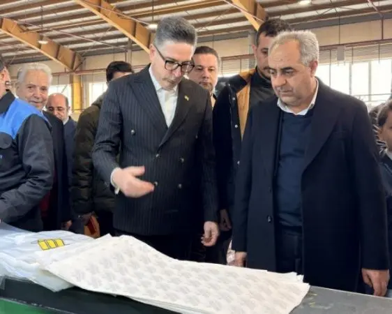 طرح توسعه شرکت پاتن پدیده با حمایت بانک صنعت و معدن افتتاح شد