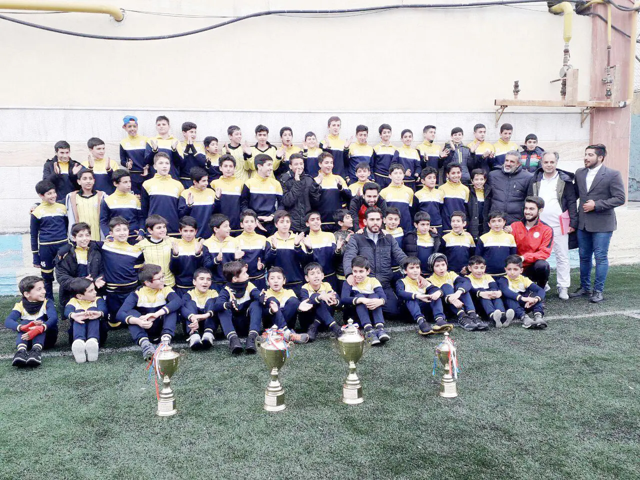 کسب عناوین قهرمانی توسط آکادمی فوتبال مقاومت در شمالشرق تهران