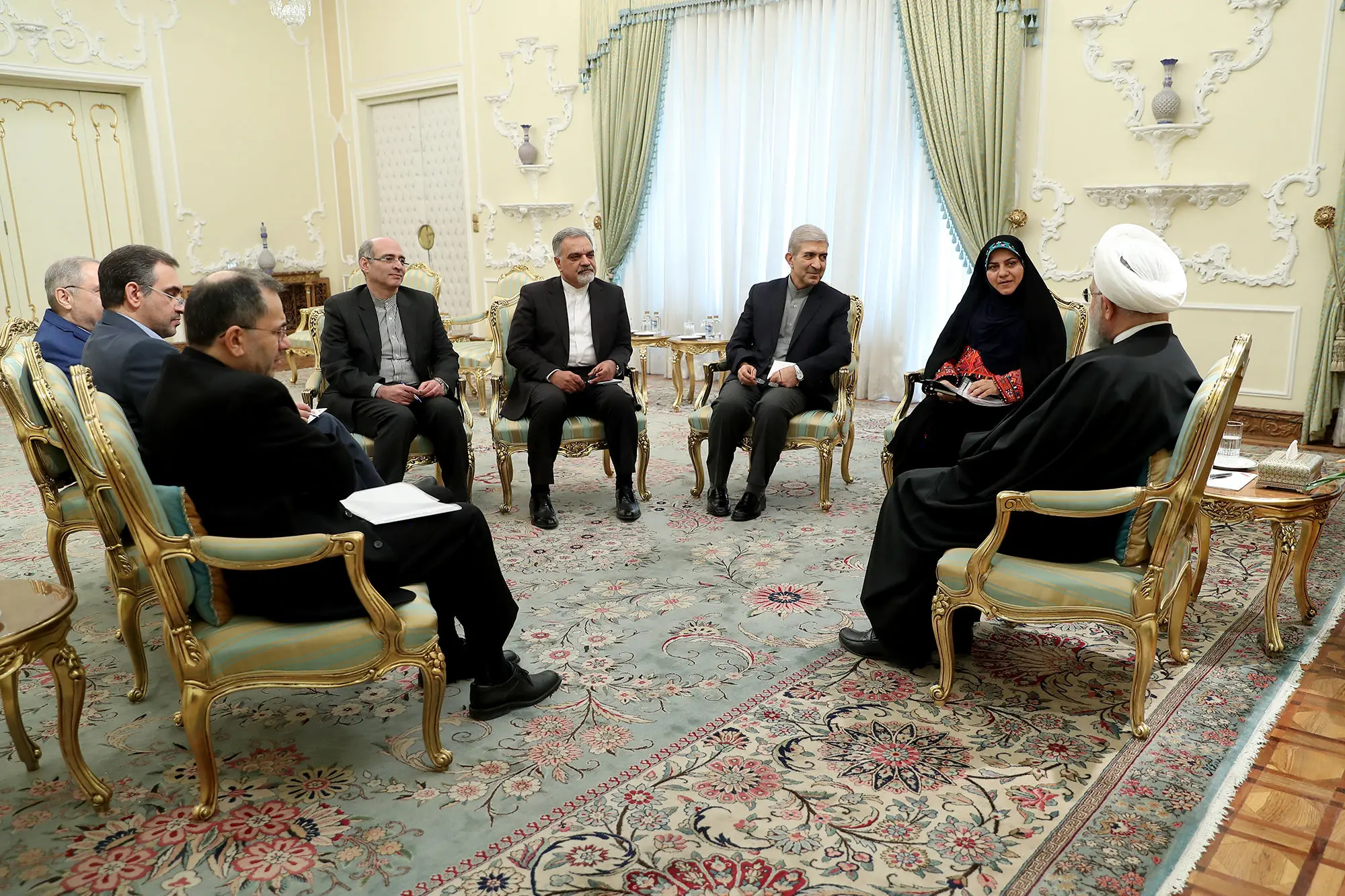 سفرای جدید ایران در 4 کشور جهان با روحانی دیدار کردند