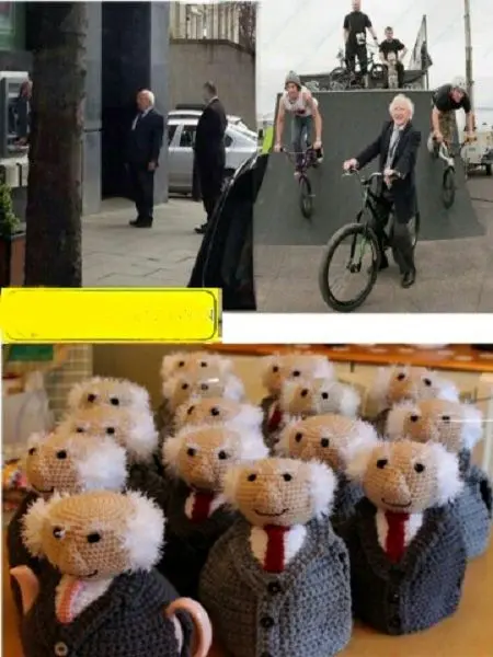 دوچرخه سواری رئیس جمهور با جوانان در شهر+عکس