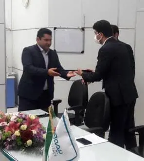 مراسم تودیع و معارفه سرپرست شعبه آستارا بیمه دی برگزار شد