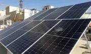 روند احداث نیروگاه خورشیدی ۱۰کیلوواتی در منطقه ۴ رصد شد