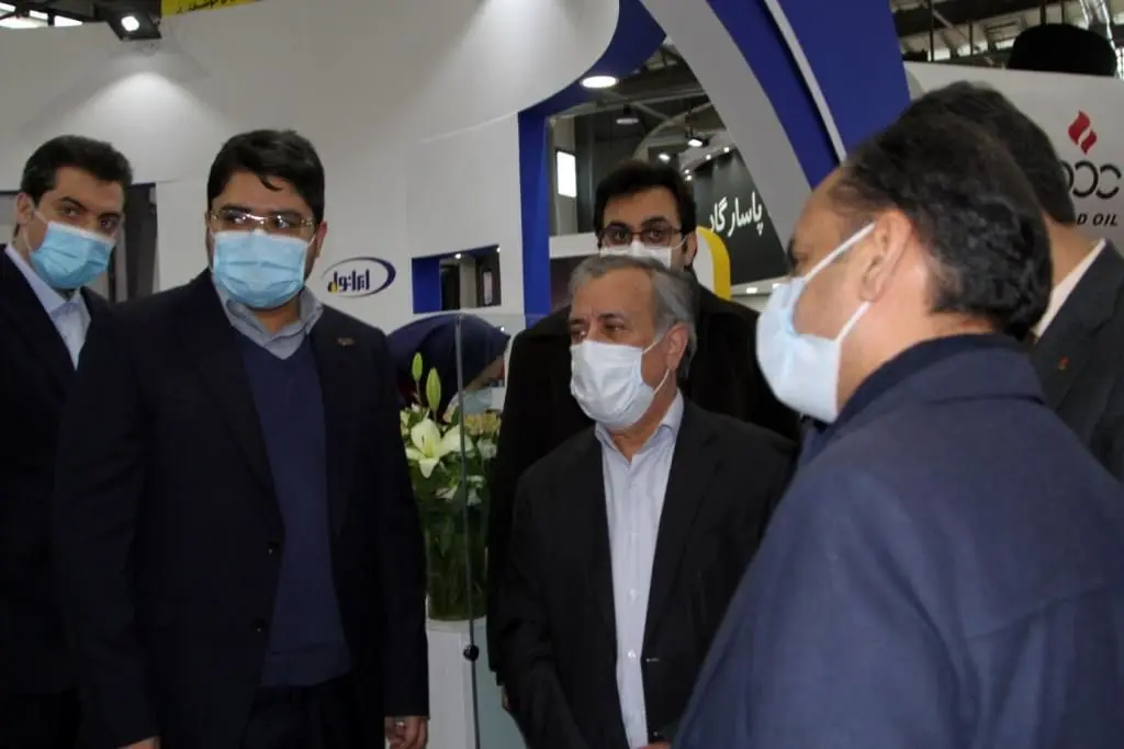 حضور مدیرعامل تاپیکو در غرفه ایرانول همزمان با سومین روز برگزاری نمایشگاه نفت

