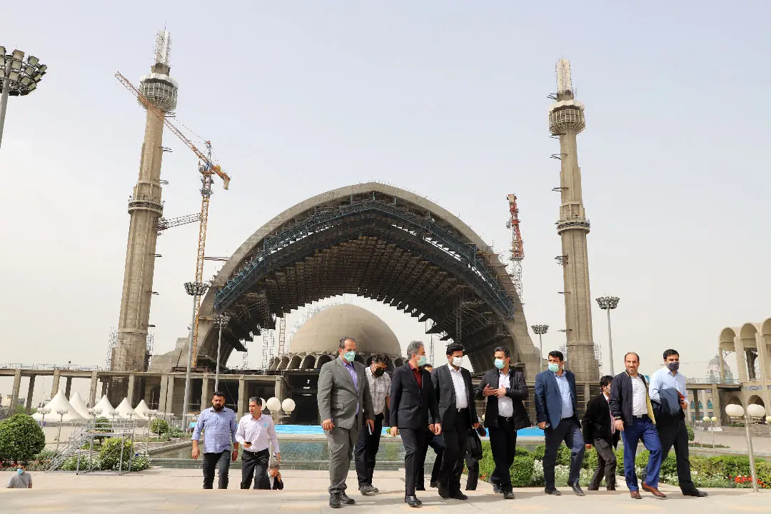 مدیران شهری منطقه  از محل برگزاری سی و سومین نمایشگاه بین المللی کتاب تهران بازدید کردند