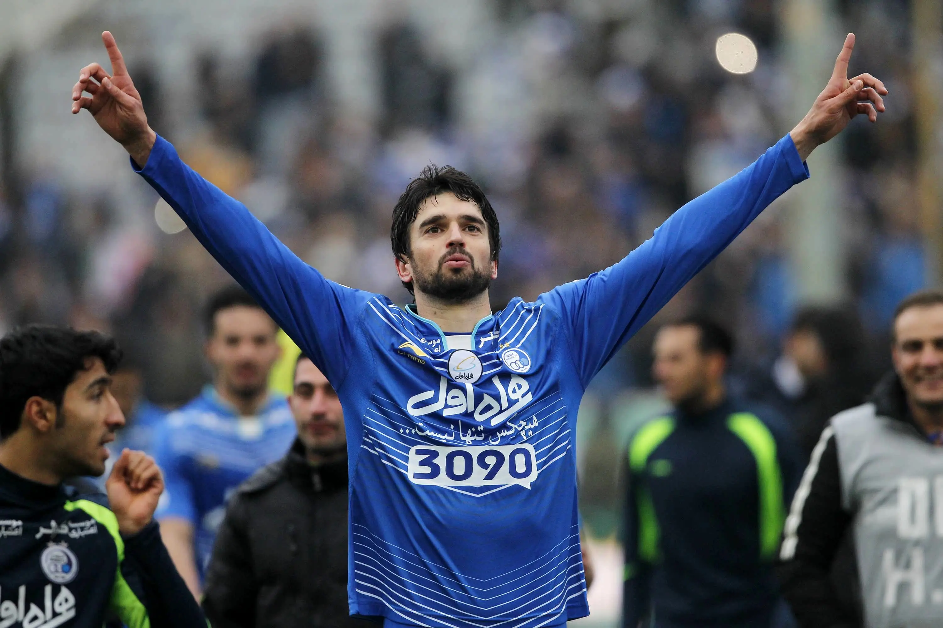 تشکر جالب فوتبالیست خارجی از مردم ایران+عکس
