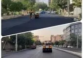 مناسب سازی ۱۷۵ هزار مترمربع محورهای منطقه ۱۴ با روکش مکانیزه
