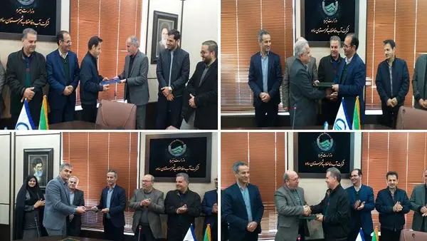 انتصابات جدید در شرکت آب فاضلاب شهرستان ساوه

