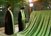 حضور رهبر انقلاب در مرقد امام خمینی(ره) و گلزارشهدا