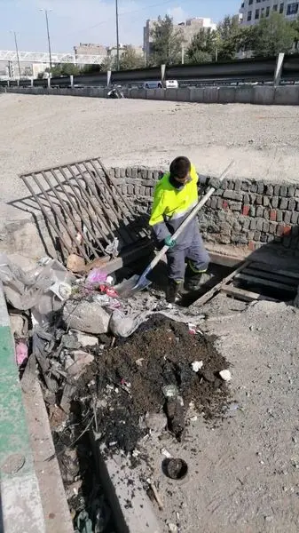 اقدامات منطقه 4 تهران در پیشگیری از آبگرفتگی های احتمالی در پاییز