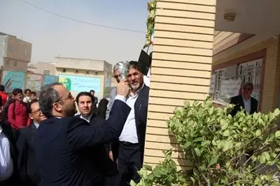 طنین انداز شدن آوای مهر و مقاومت مدارس شهدای بانک رفاه کارگران 
