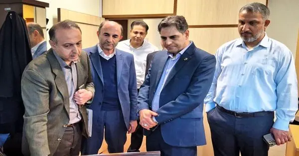بازدید مهندس جعفرپور از بخشهای مختلف ستاد مخابرات