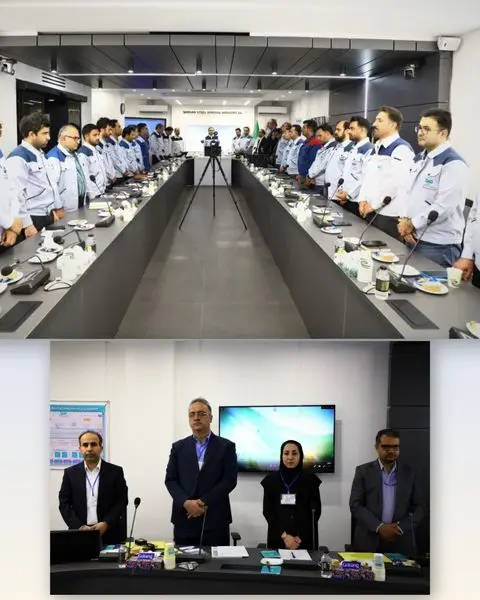 برگزاری ارزیابی جایزه ملی بهرهوری معدن و صنایع معدنی در شرکت فولاد سنگان