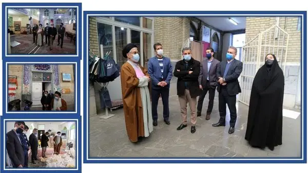 بازدید شهردار منطقه 15 از مسجد امام زمان(عج)