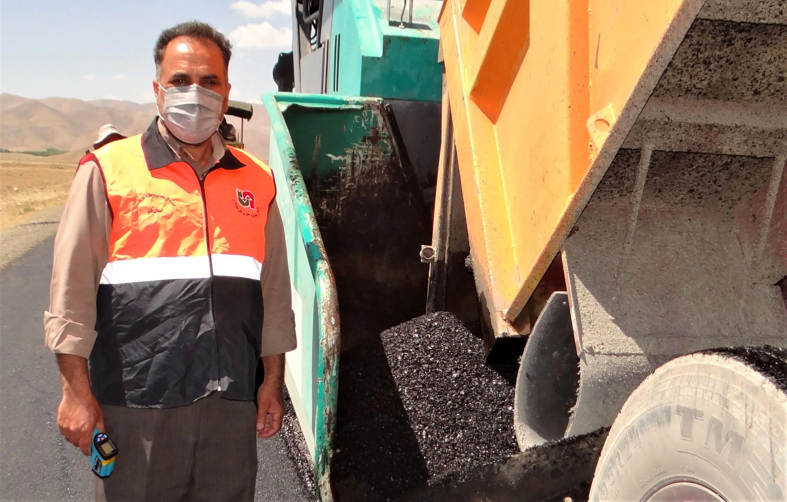 طرح بهسازی محور دستجرد – تفرش (استان قم ) به بهره برداری رسید

