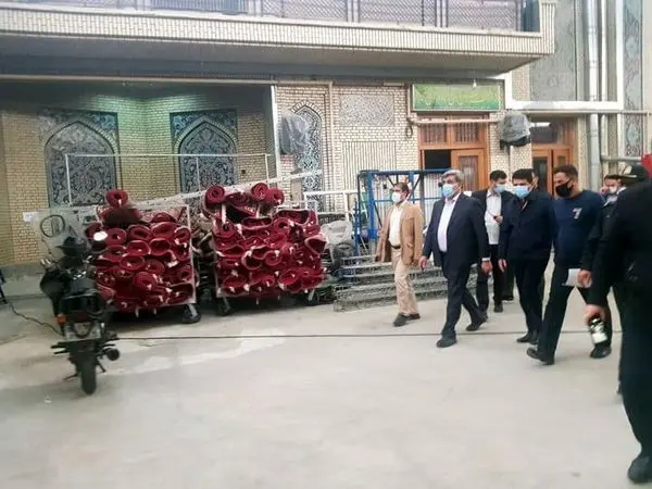 بازدید شهردار تهران از آخرین وضعیت مرمت و ایمن سازی مسجد ارک