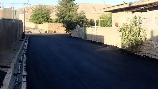 آسفالت ۱۱ هزار مترمربع از معابر شهرک ولیعصر شهرستان بدره