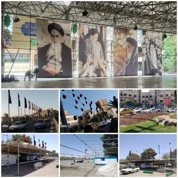 از فضاسازی و تبلیغات محیطی در نواحی ششگانه تا استقرار نیرو و امکانات در حرم مطهر