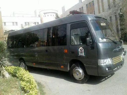 رونمایی از خودرو اعزام زندانیان به زندانها و مراجع قضایی/عکس